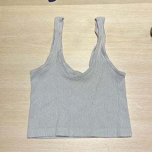 Urban light blue tank